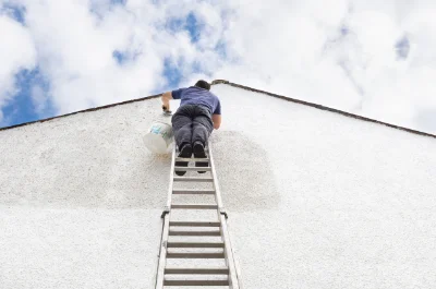Peinture extérieure à la Haye-de-Routot — façades et ravalement